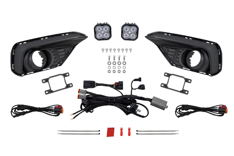 Ford Mustang Fog Lights - Diode Dynamics - SS3 Dual-Color - `24-`25